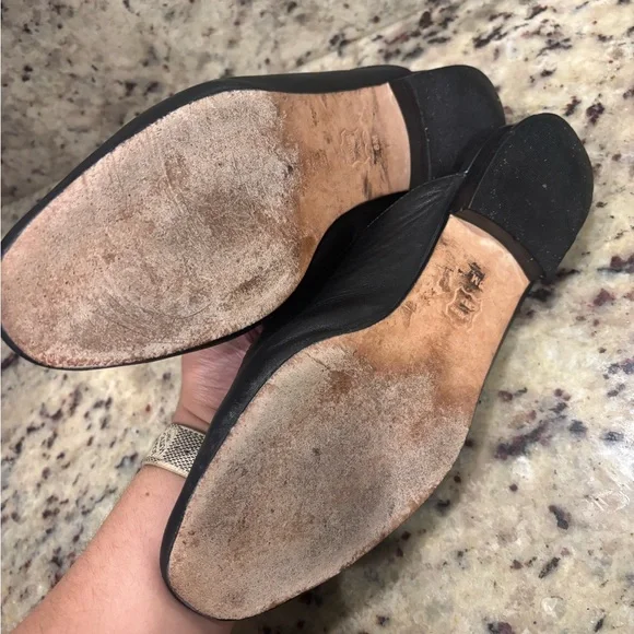 Tory Burch Amelia Loafer Mule size 8 black - Picture 3 of 7